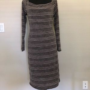 Striped bodycon dress 3XL